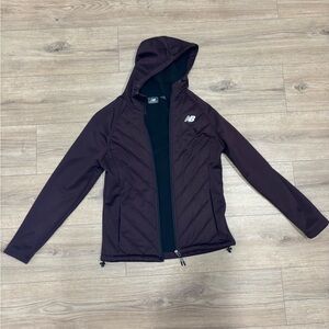 New balance burgundy jacket